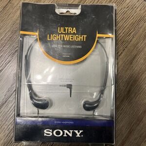 Sony Ultra Lightweight Headphones MDR-W08L - Sealed
